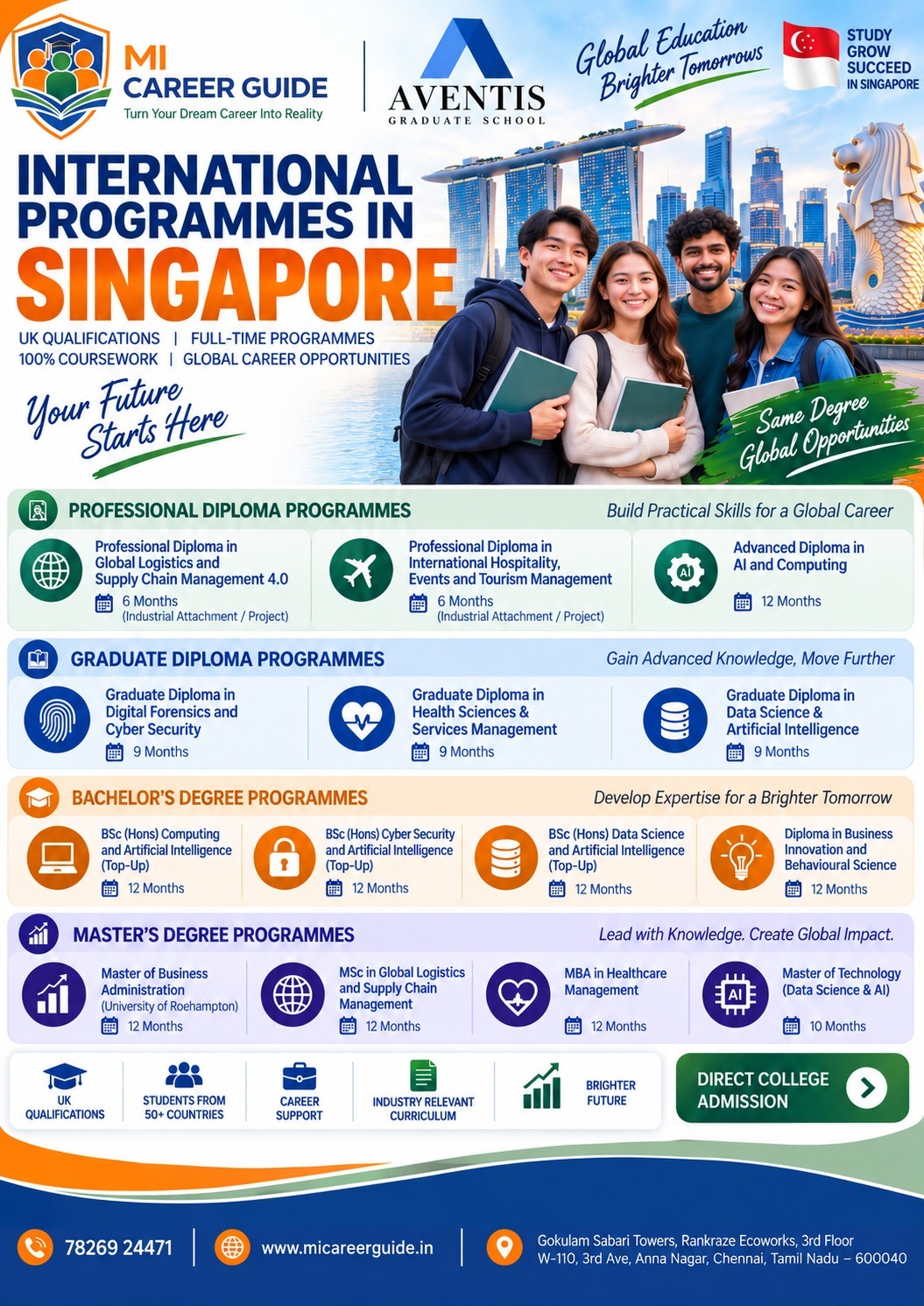 International Study Programs Brochure - MI Career Guide